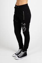 Load image into Gallery viewer, Federation Escape Trackies - Battlefield - Black/White