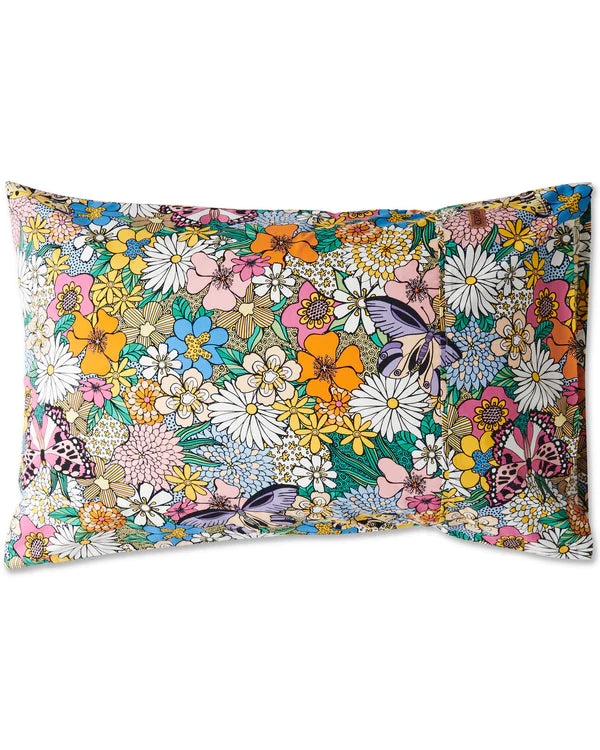 Kip & Co - Bliss Floral - Single Organic Cotton Pillowcase