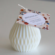 Load image into Gallery viewer, Botanical - Soy Lattice Lantern Shaped Candle - Honeycomb Fragrance
