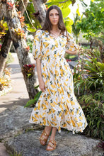 Load image into Gallery viewer, Charlo by Augustine - Dolly Midi Dress - Yellow Khaki