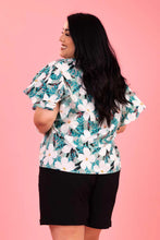 Load image into Gallery viewer, Charlo by Augustine - Grace Top - Green Floral