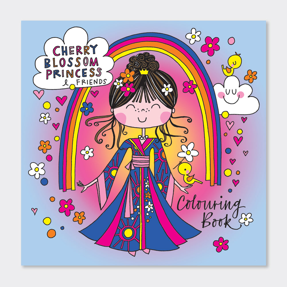Cherry Blossom Princess and Friends Colouring Book