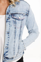 Load image into Gallery viewer, Homelee Classic Denim Jacket - Snow Wash