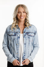 Load image into Gallery viewer, Homelee Classic Denim Jacket - Snow Wash