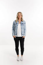 Load image into Gallery viewer, Homelee Classic Denim Jacket - Snow Wash