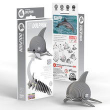 Load image into Gallery viewer, Eugy Dolphin - 3D Cardboard Model Kit