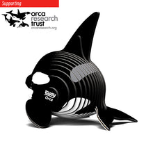 Load image into Gallery viewer, Eugy Orca - 3D Cardboard Model Kit