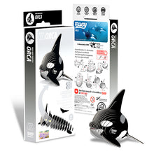 Load image into Gallery viewer, Eugy Orca - 3D Cardboard Model Kit