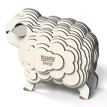 Load image into Gallery viewer, Eugy Sheep- 3D Cardboard Model Kit