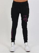 Load image into Gallery viewer, Federation Escape Trackies - Battlefield - Black/Pink