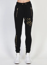 Load image into Gallery viewer, Federation Escape Trackies - Battlefield - Black/Gold
