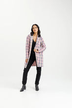 Load image into Gallery viewer, Homelee Haley Coat - Pink Plaid