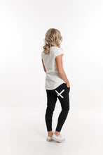 Load image into Gallery viewer, Homelee Apartment Pants - Black with White X