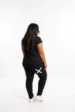 Load image into Gallery viewer, Homelee Apartment Pants - Black with White X
