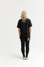 Load image into Gallery viewer, Homelee Apartment Pants - Winter - Black with Graphite Daisy X