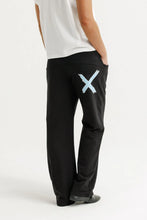 Load image into Gallery viewer, Homelee Avenue Pants - Black with Sapphire/Ivory X