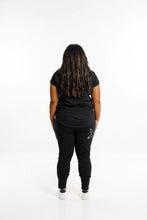 Load image into Gallery viewer, Homelee Apartment Pants - Winter - Black with White Outline X