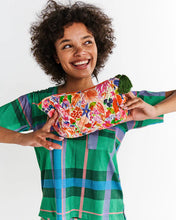 Load image into Gallery viewer, Kip & Co - Meandering Meadow - Velvet Toiletry Bag