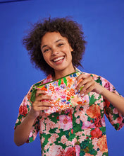 Load image into Gallery viewer, Kip & Co - Meandering Meadow - Velvet Cosmetics Purse