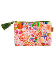 Load image into Gallery viewer, Kip & Co - Meandering Meadow - Velvet Cosmetics Purse