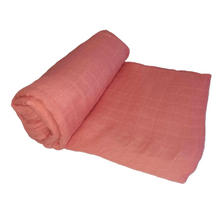 Load image into Gallery viewer, Lily & George - Blush Bamboo/Cotton Muslin