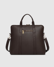 Load image into Gallery viewer, Louenhide Rhodes Laptop Bag - Chocolate