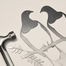 Load image into Gallery viewer, Metalbird - Kereru Pair