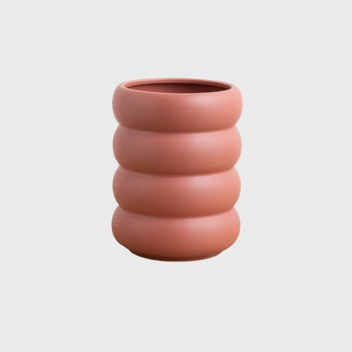 Milan Planter/Vase - Rosewood - Tall