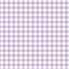 Load image into Gallery viewer, Patterson Rose - Fliss Lilac & White Gingham Pillowcase Pair