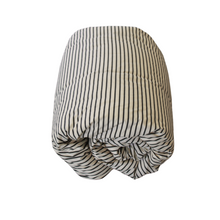 Load image into Gallery viewer, Patterson Rose - Luna Oatmeal & Black Stripe Duvet Cover Set - Queen