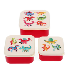 Load image into Gallery viewer, Rex London Snack Box - Baby Dino