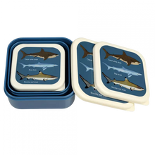 Load image into Gallery viewer, Rex London Snack Box - Sharks