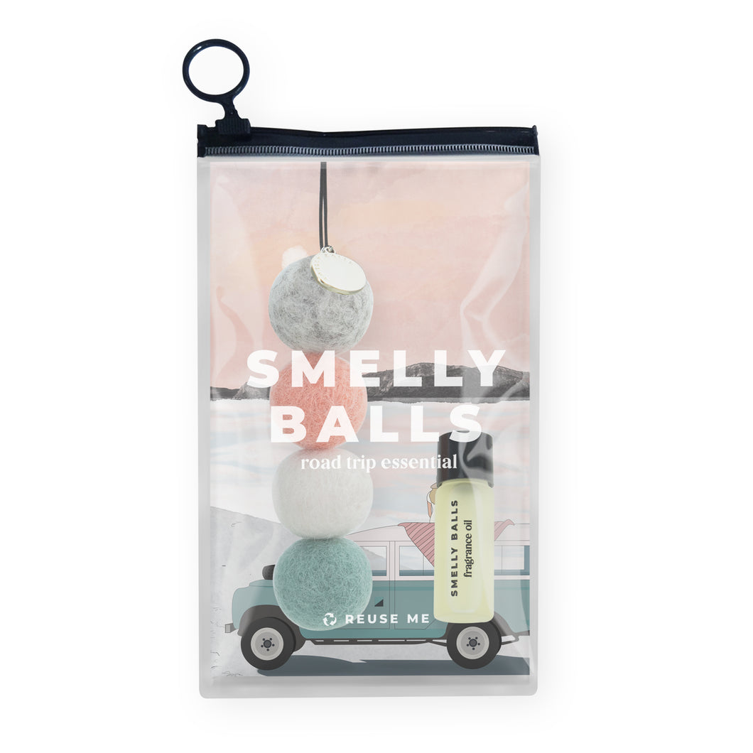 Smelly Balls Air Freshener - Seapink Set - Coconut + Lime