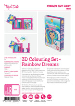 Load image into Gallery viewer, Tiger Tribe - 3D Colouring Set - Rainbow Dreams