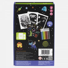 Load image into Gallery viewer, Tiger Tribe - Dinos in Space Colouring Set