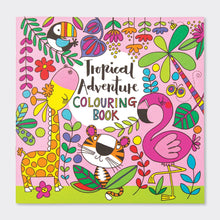 Load image into Gallery viewer, Tropical Adventure Colouring Book
