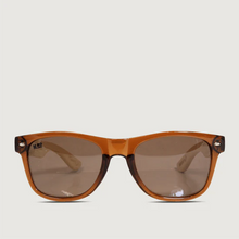 Load image into Gallery viewer, Moana Road - Sunglasses - 50/50's Brown with Wood Arms