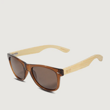 Load image into Gallery viewer, Moana Road - Sunglasses - 50/50's Brown with Wood Arms