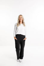 Load image into Gallery viewer, Homelee Avenue Pants - Black with White X