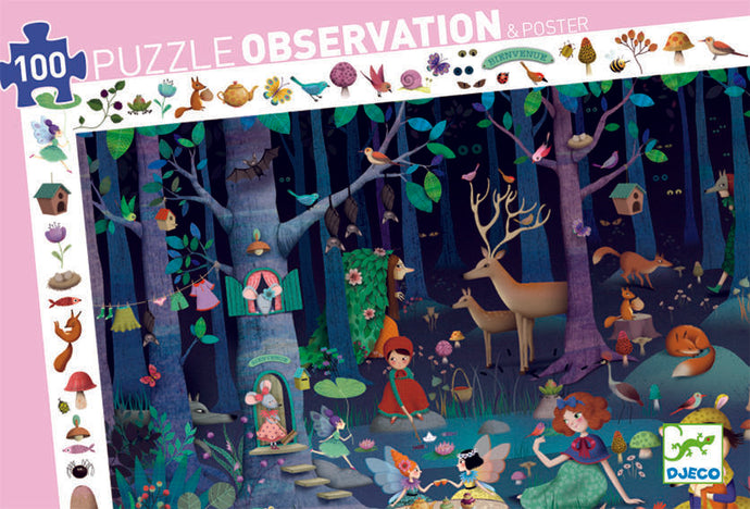 Djeco - Enchanted Forest Puzzle