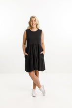 Load image into Gallery viewer, Homelee Kylie Singlet Dress - Black
