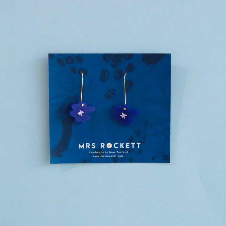 Mrs Rockett - Manuka Flower - Navy Blue
