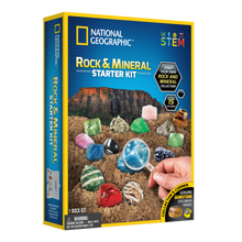 Load image into Gallery viewer, National Geographic Rock and Mineral Starter Kit
