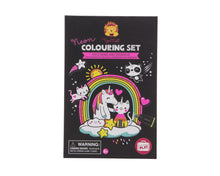 Load image into Gallery viewer, Tiger Tribe - Unicorn & Friends Neon Colouring Set