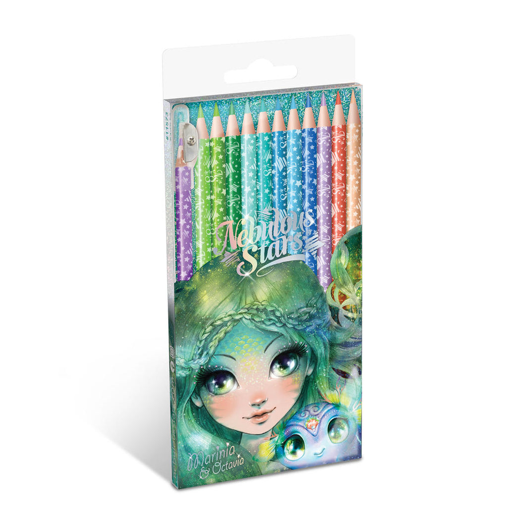 Nebulous Stars - Colouring Pencil - 12 Pack - Marinia & Octavia
