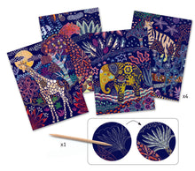 Load image into Gallery viewer, Djeco - Scratch Boards - Lush Nature
