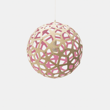 Load image into Gallery viewer, David Trubridge Coral Light - Natural with Pink Inside 400mm