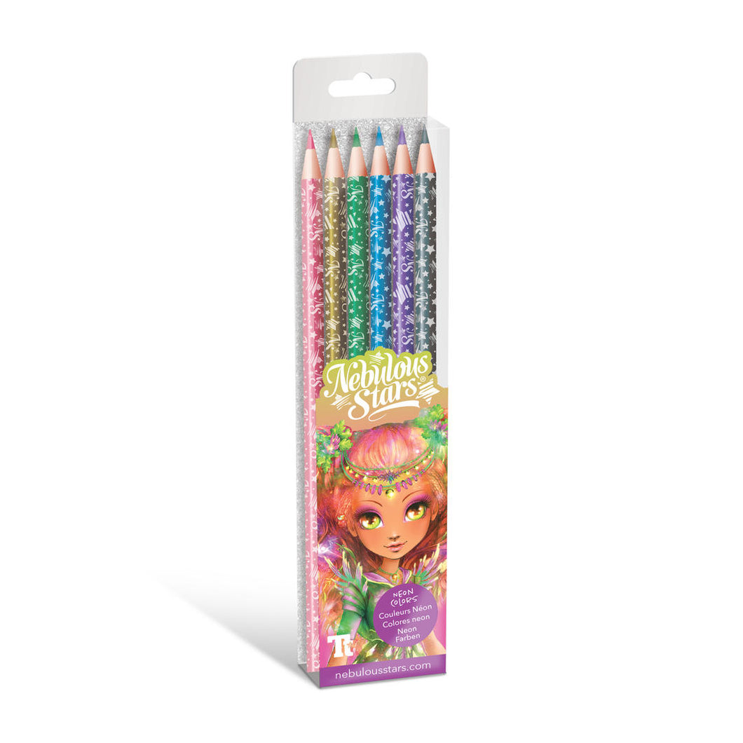 Nebulous Stars - Colouring Pencil 6 Pack - Metallic