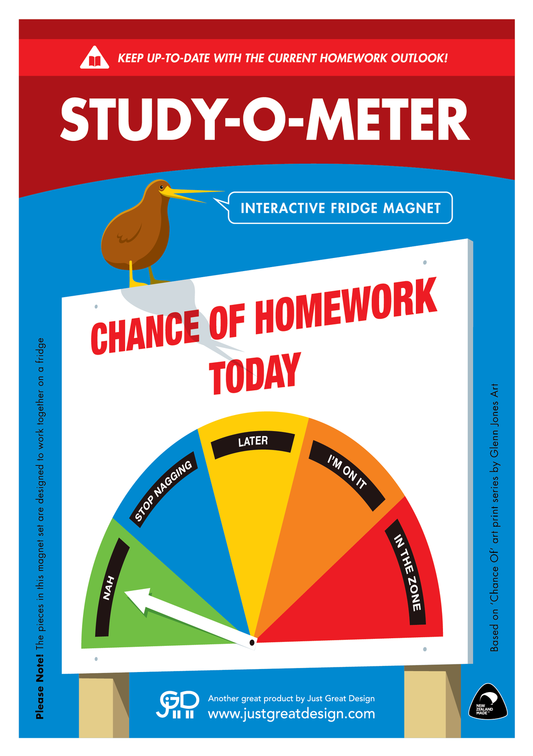 Just Great Design - Study O-Meter | Pink Lemonade