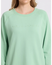 Load image into Gallery viewer, Stella + Gemma Sweater - Classic Sweat - Snifter Green Embroidered Logo
